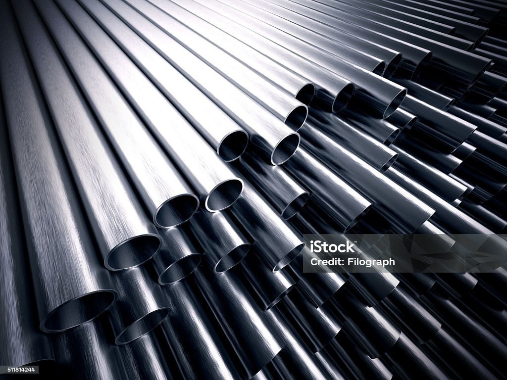 Stainless steel round pipes